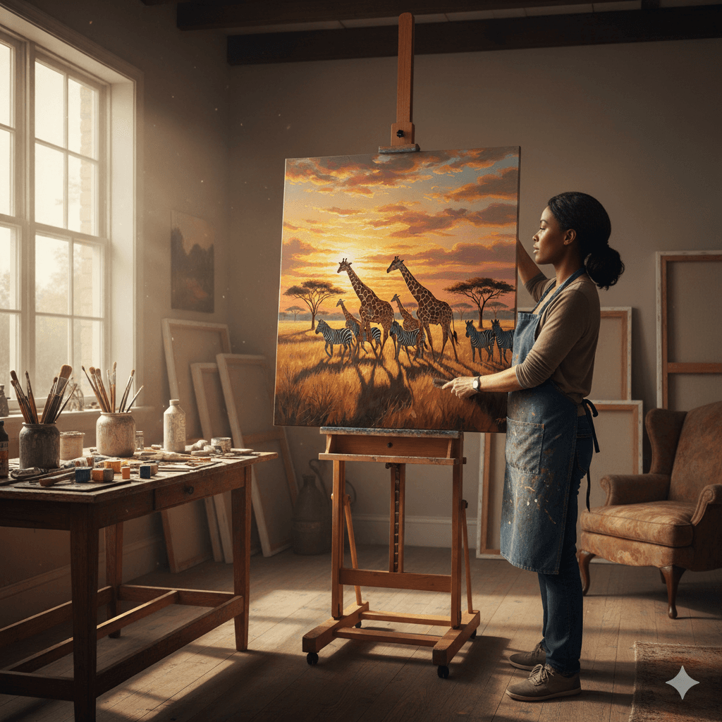 savannah's golden hour view 2